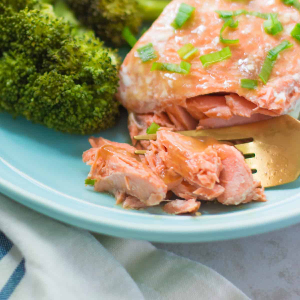 Low-Sodium Teriyaki Glazed Salmon: Healthy & Baby-Friendly Meal